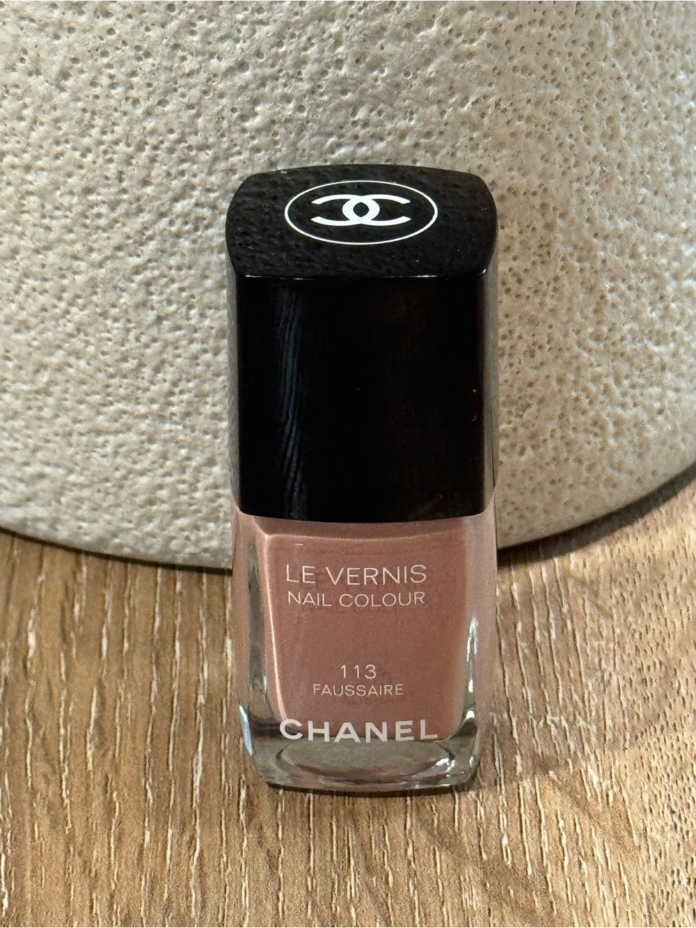 CHANEL Le Vernis Nail Colour 113 Faussaire - Dusty Rose Pink